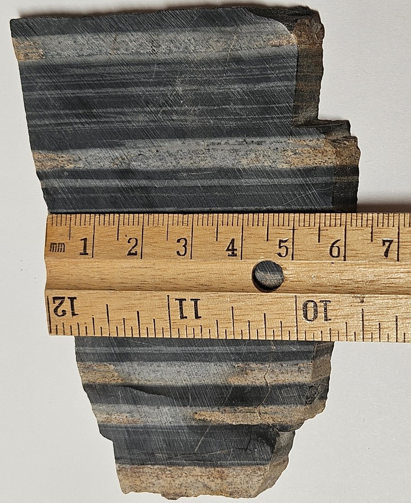 Unknown Lapidary Slab Banded Quartz