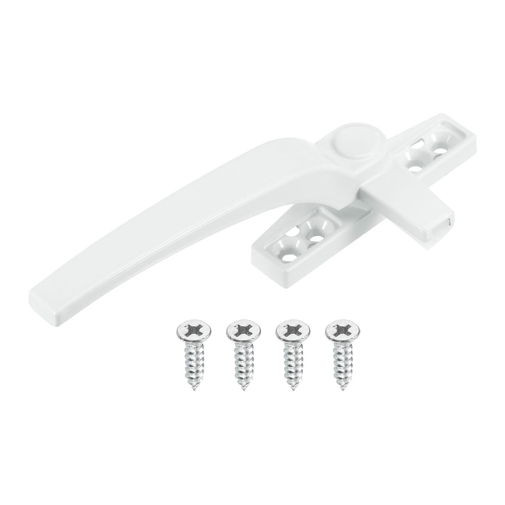 Casement Window Locking Handle Left Hand for Window White