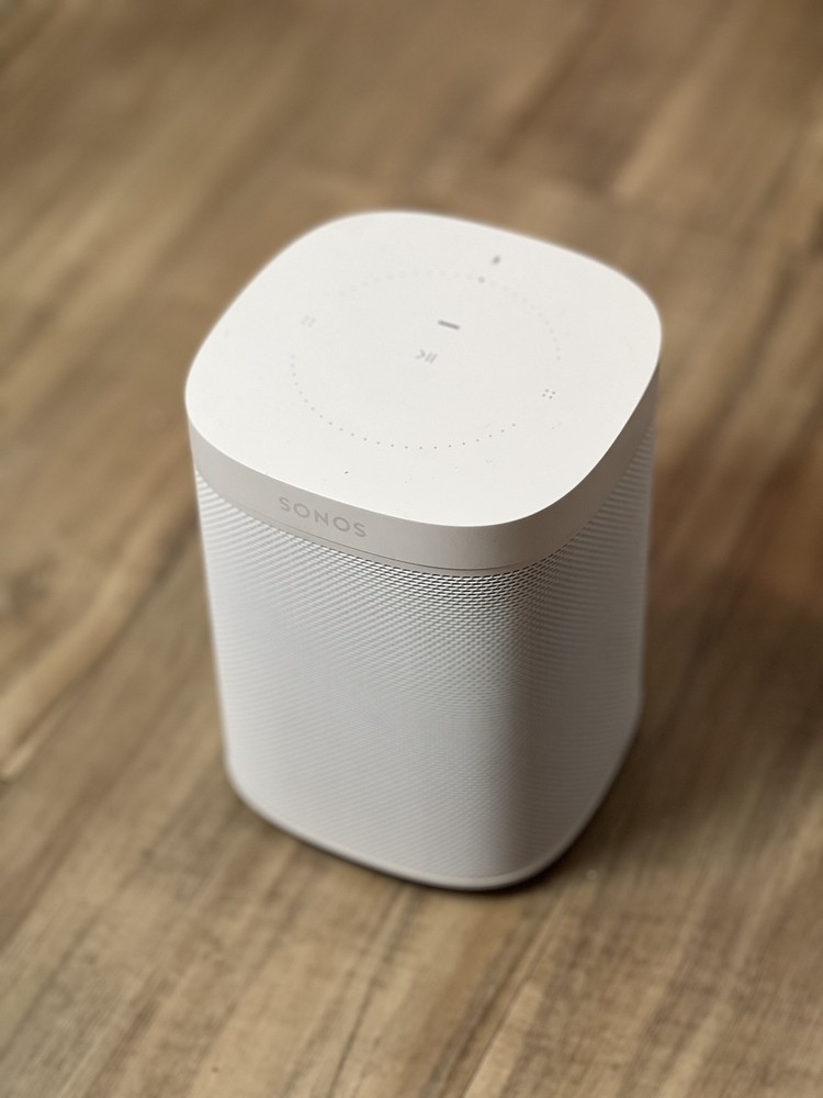 Sonos One Gen 1 Voice-Controlled Smart Speaker, White