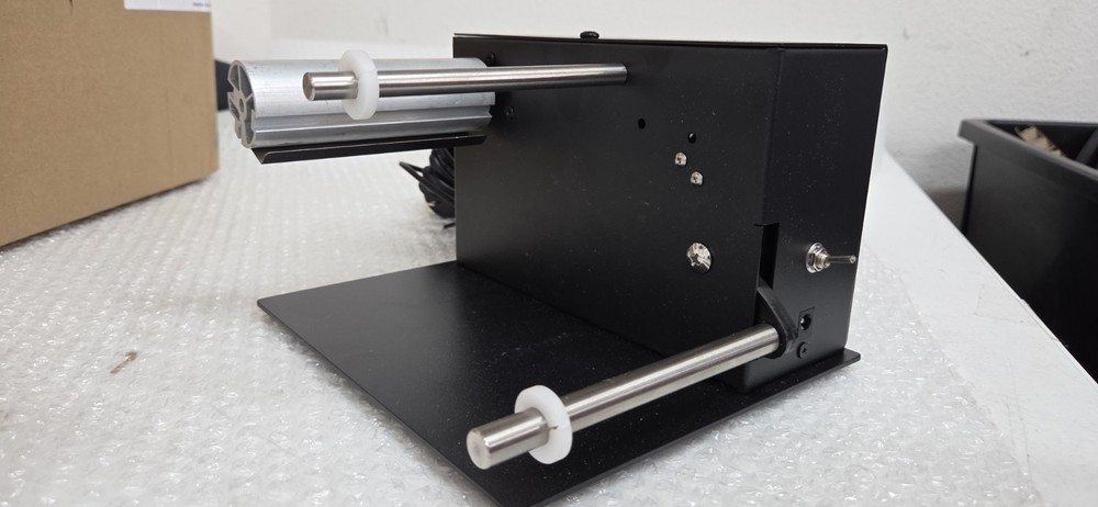 Automatic Label Rewinder Machine, 110V Speed Adjustable Automatic Label Rewinder