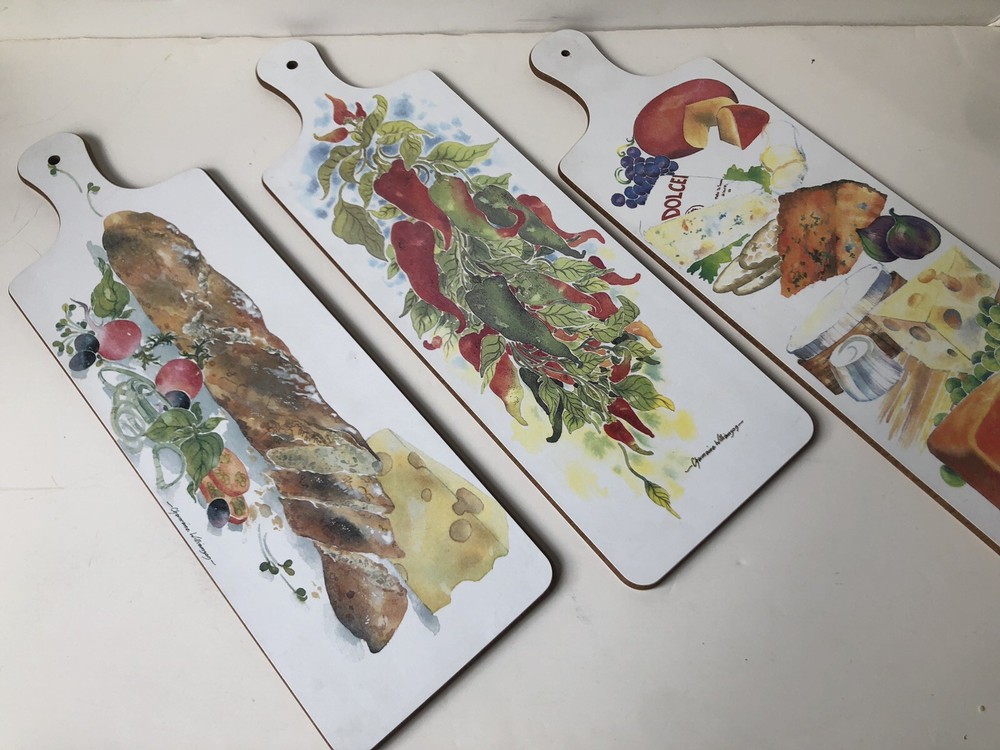 Set Of 3 CHARMAINE WILLIAMSON Cutting Boards, Great Britain