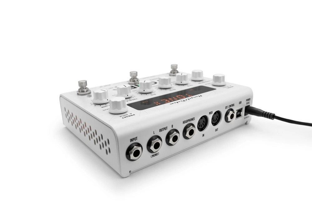 IK Multimedia TONEX Amp Modeler Multi-Effects Processor, LE Anniversary White