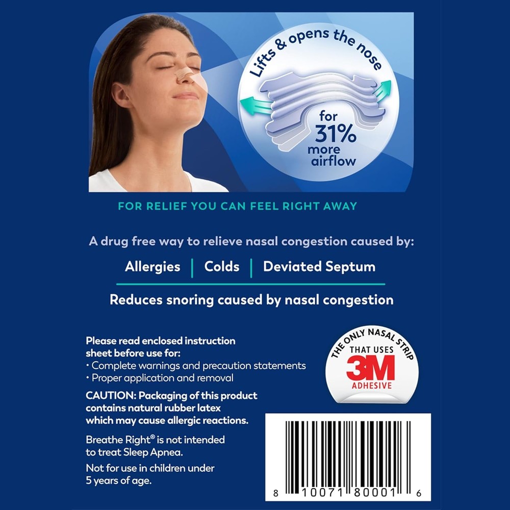 Extra Strength Nasal Strips for Snoring