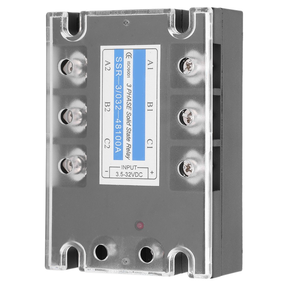 3 Phase Solid State Relay Electric Input SSR-3 D48100 100A DC Controlled AC