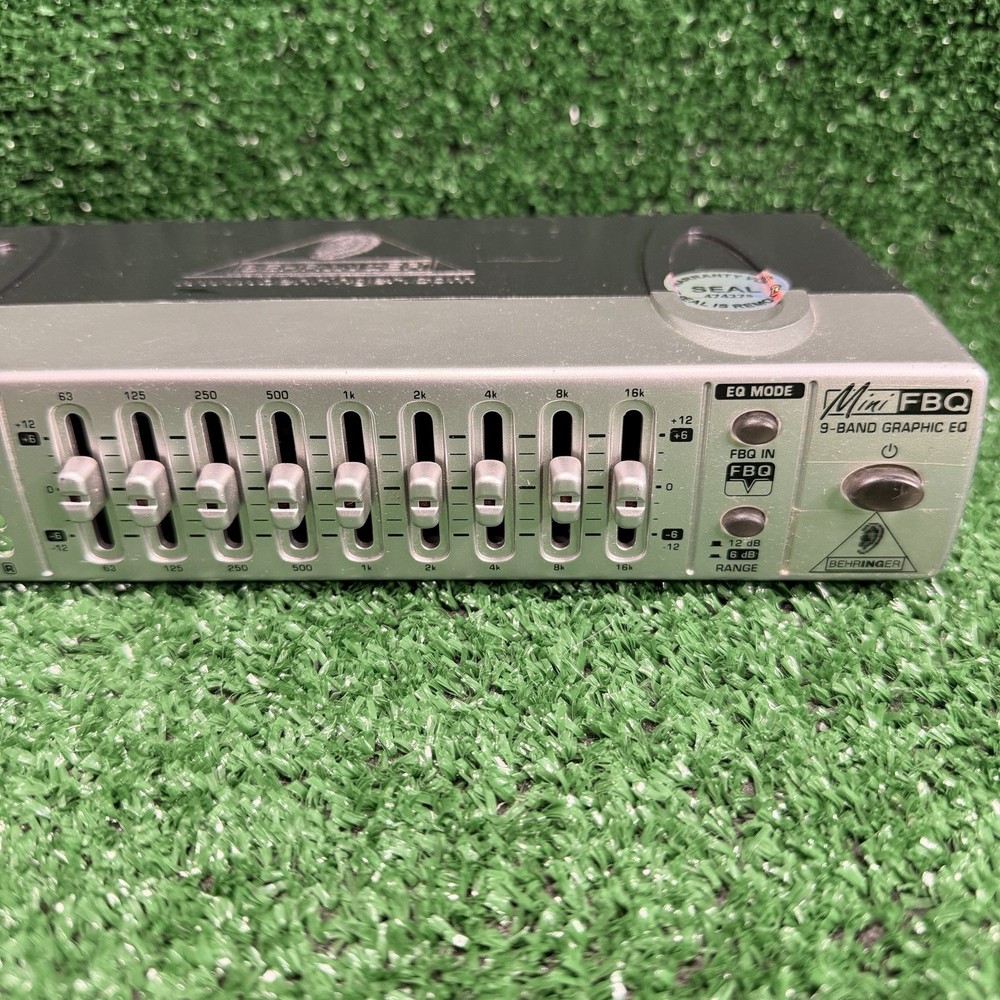 Behringer Equalizer FBQ800 Mini FBQ, Tested & Working.