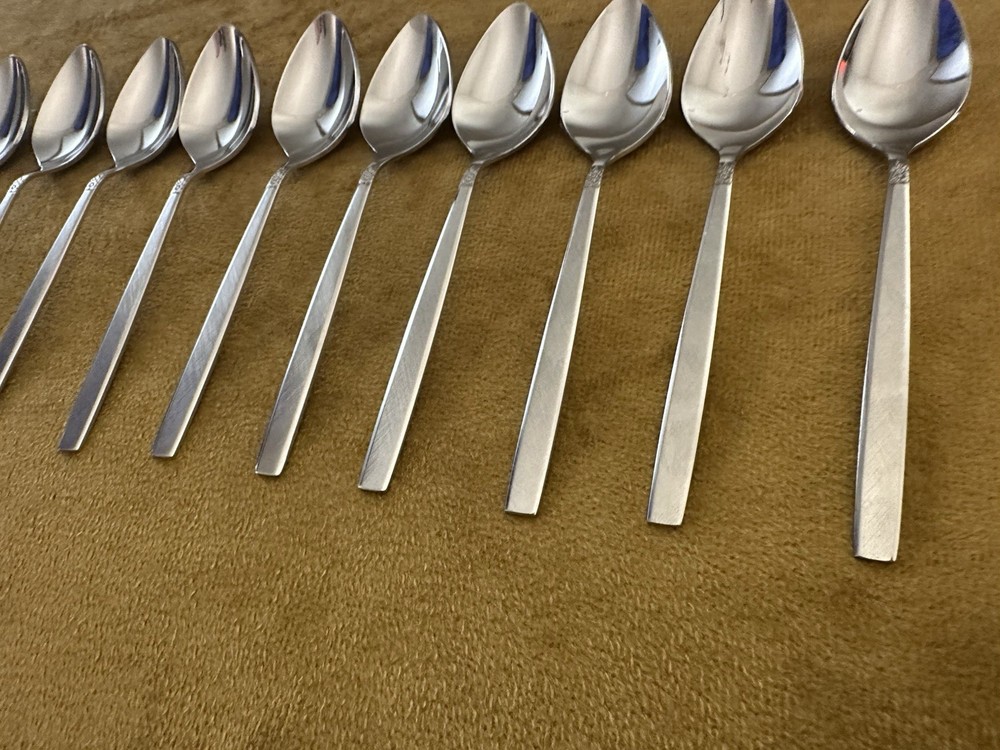 (12) Teaspoons Oneida MELISSA Stainless Flatware