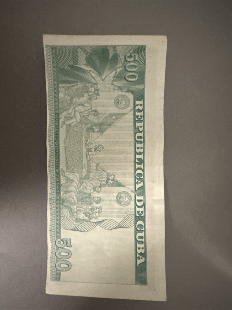 Billete De 500 Con Error De Imprecion