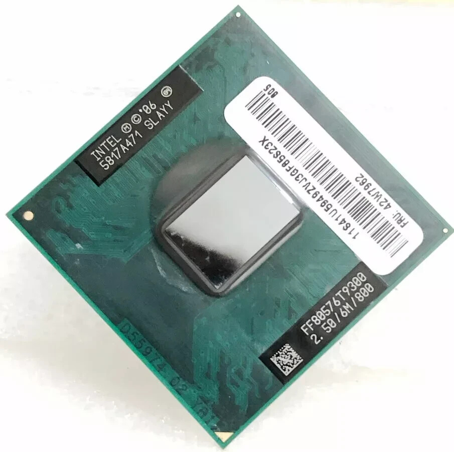 NEW Intel Core 2 Duo T9300 2.5 GHz Dual-Core SLAQG SLAYY CPU Processor