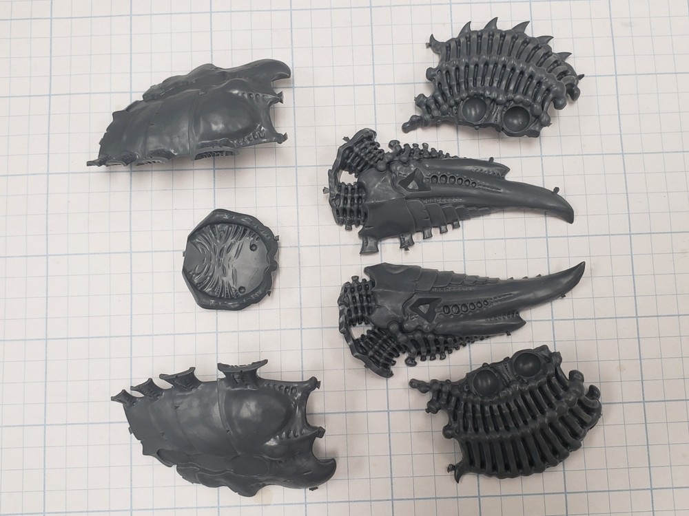 Warhammer 40k Tyranid Bits Haruspex Exocrine Carapace Torso Set #01