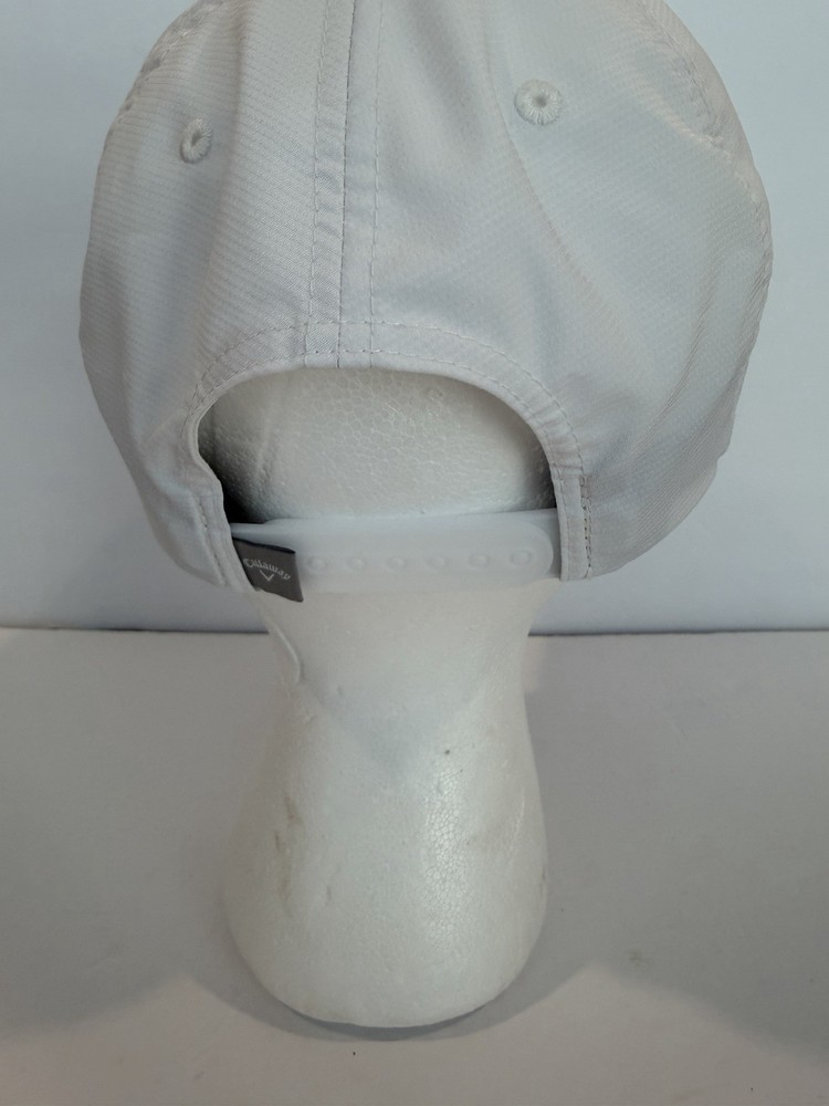 Callaway Baseball Hat Cap White Flexfit SnapBack