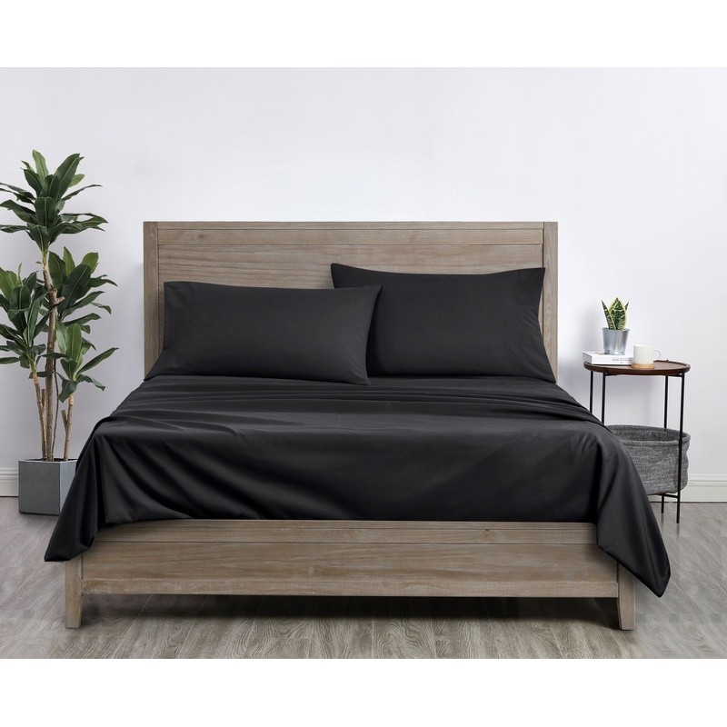 Copper Infused Microfiber Bed Sheets Antimicrobial Cooling Soft Easy Care Set US