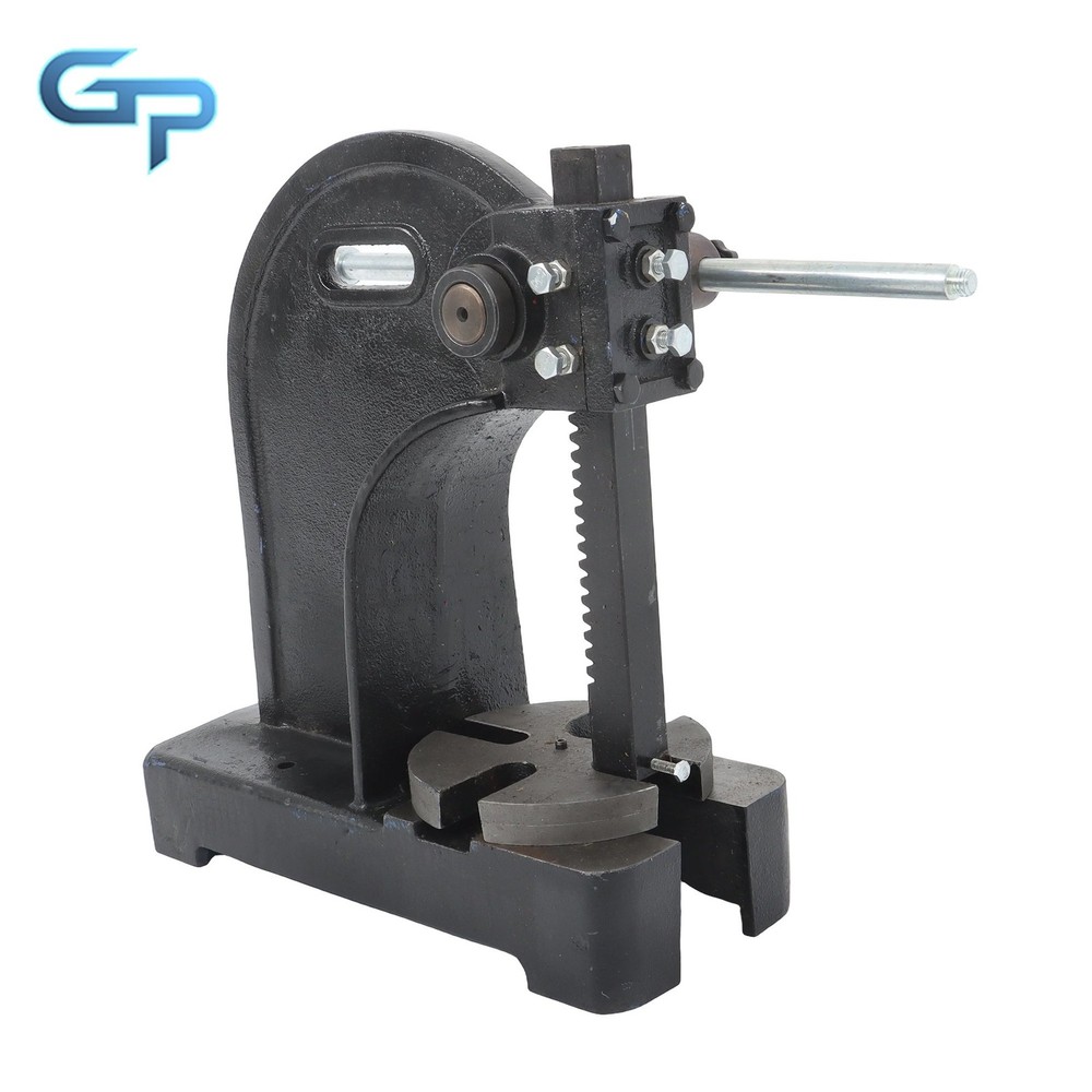 Manual Machine Bending Desktop Punch Press Maximum Height 8.5" Arbor Press 2 Ton