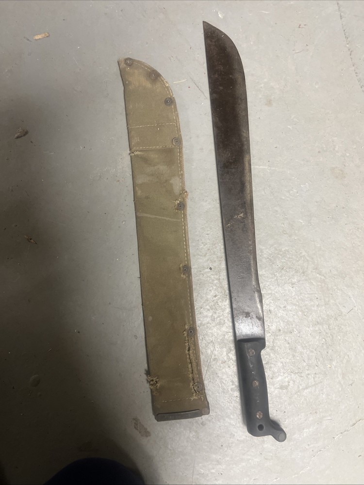Antique Disston 1943 US Army Machete 23"