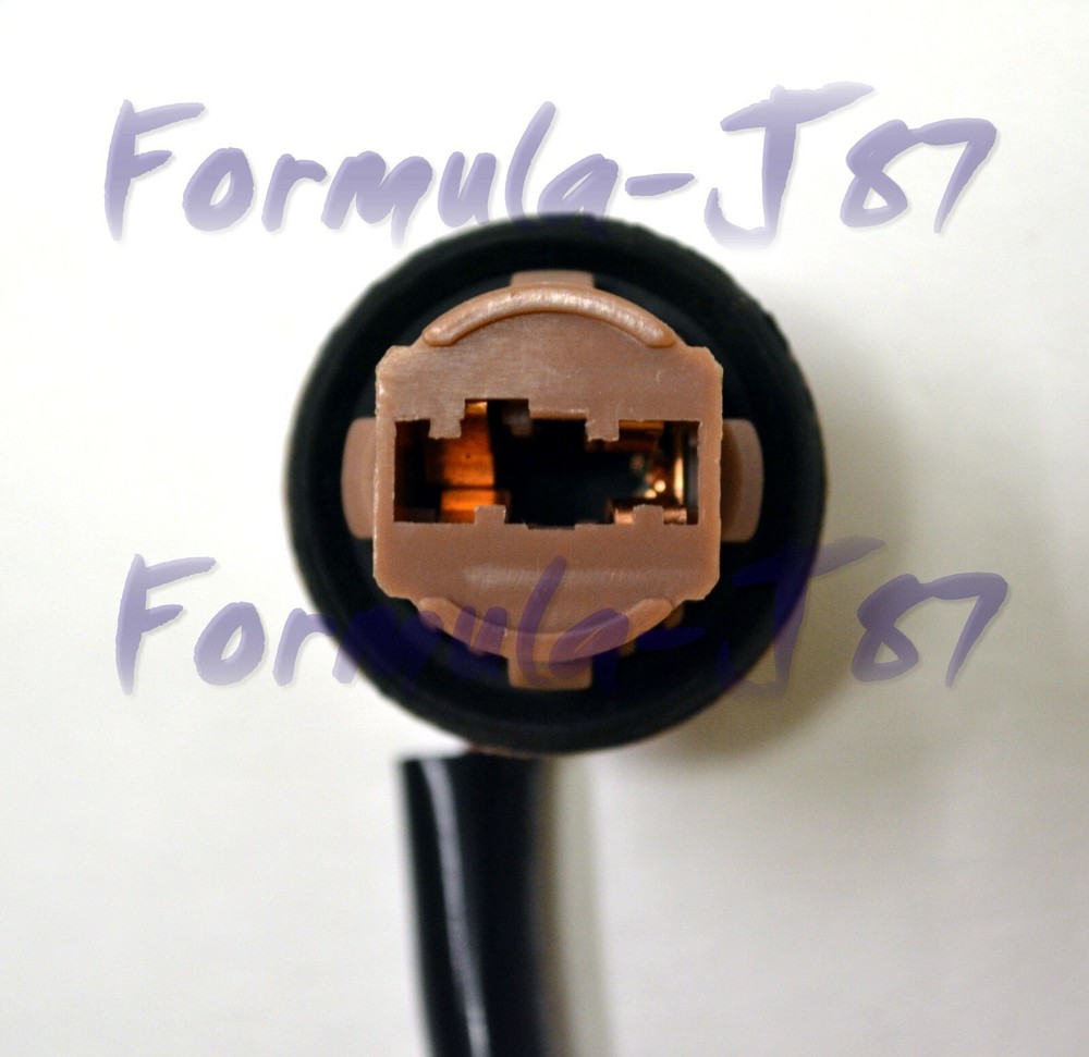 Universal Pigtail Wire Female Socket 7443 Two Harness Front Turn Signal Lamp