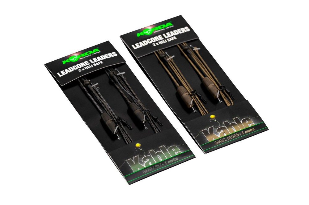 Korda Kable Leadcore Heli-Safe Leaders - 1m - 2 Pack