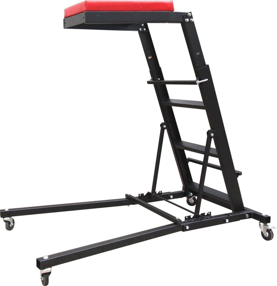 400lbs Engine Access Topside Workshop Creeper Adjustable Height Ladder 4 Wheels