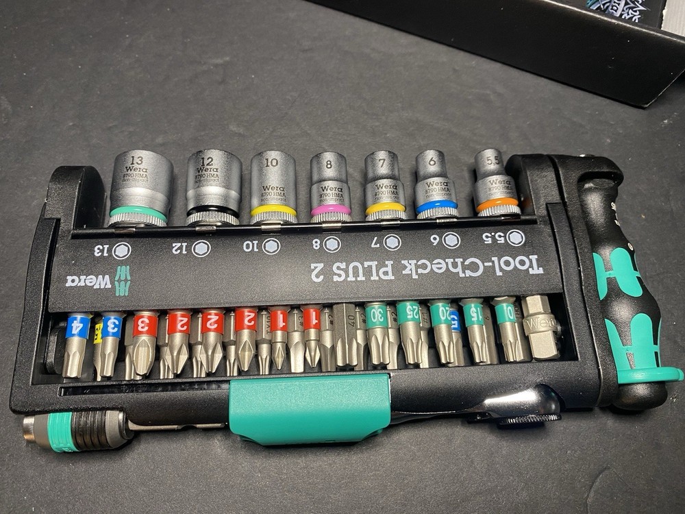 Wera Tool Check Plus 2 39pc Metric Small Portable Tool Set Bikes Motorcycle