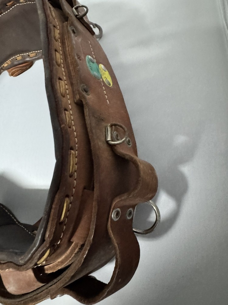 Bashlin Climbing Belt Size D20 Small 88 Series Lineman Pole Climb w/ Strap