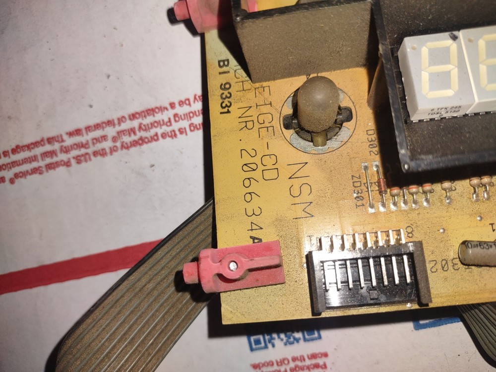 nsm jukebox arcade display pcb #30