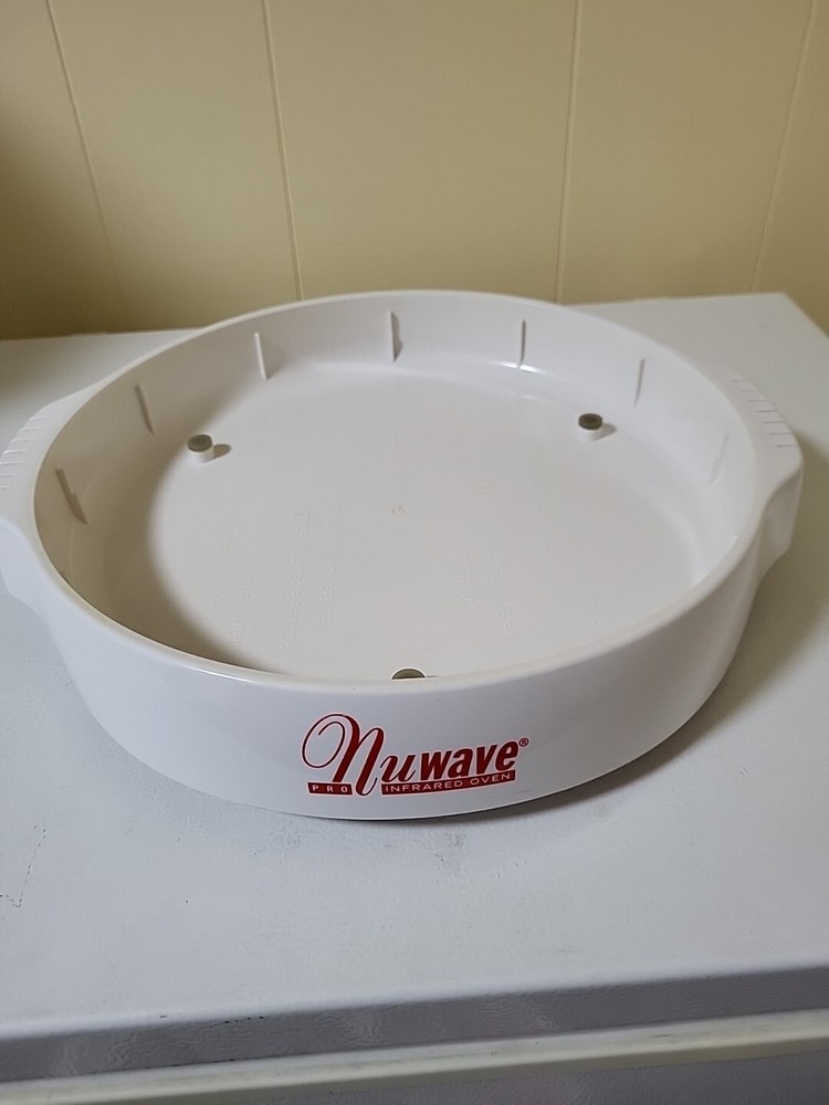 NuWave Pro Infrared Oven Replacement Part Base Only White-Missing 1 Rubber Foot