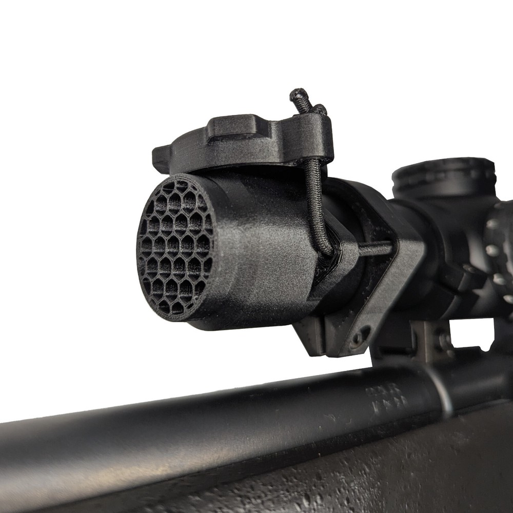 Scope / Lens Cover for Optics with Killflash (Tip Grip Version)