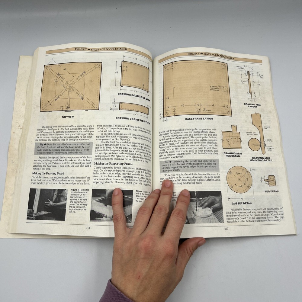 POPULAR SCIENCE WOODWORKING PROJECTS 1988 YEARBOOK