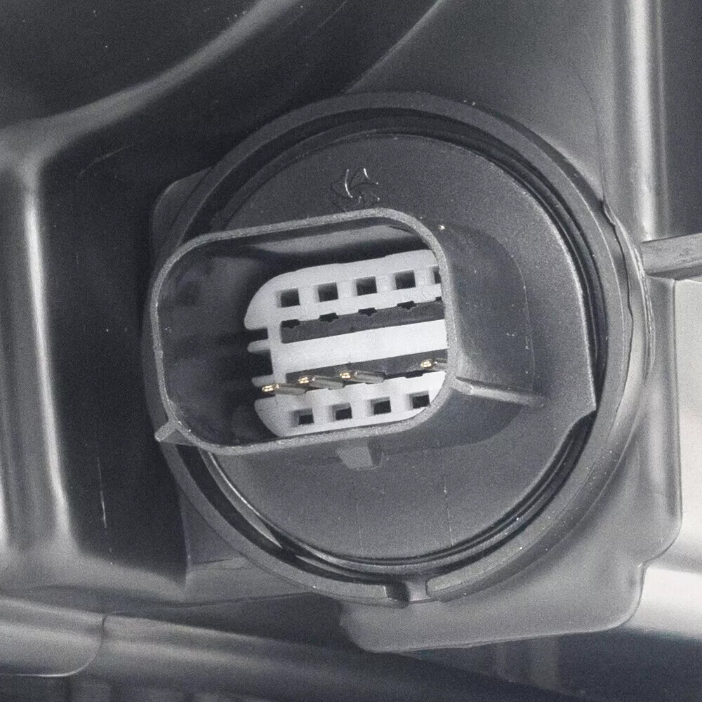 Halogen Headlight For 2017-2021 Jeep Compass Driver Left Side Chrome with Bulb