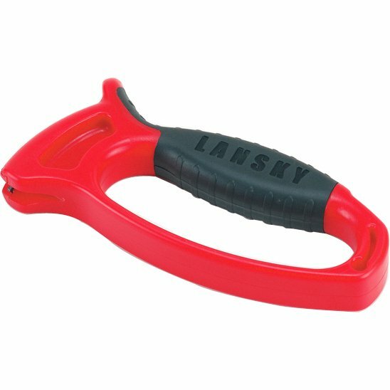 Lansky Deluxe Quick Edge Knife Sharpener. Tungsten Carbide. #LSTCN