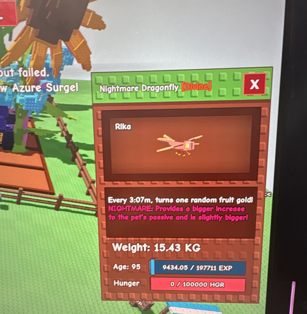 Nightmare Dragonfly BIG instant delivery