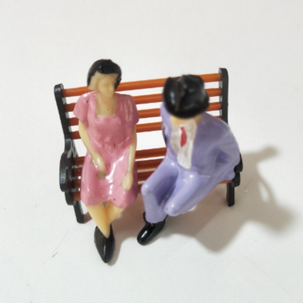 50PCS 1:32 Scale Painted Figures Model People Passengers For,Layout,Landscape