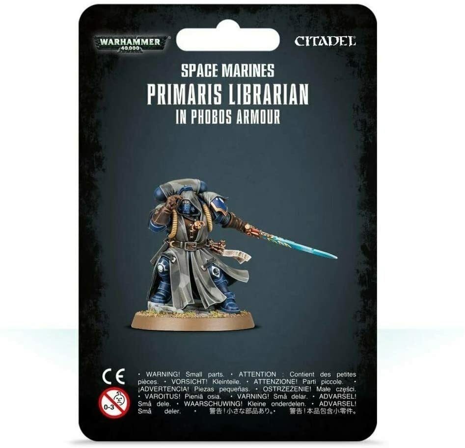 Space Marines Primaris Librarian IN Phobos Armour Games Workshop
