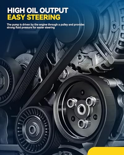 Power Steering Pump Replacement, Fit for E-150/E-250 Econoline, E-150