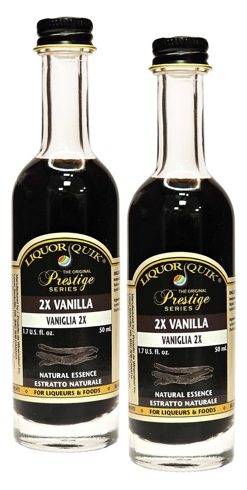 Liquor Quik Prestige Vanilla 2X Essence  50ml (Set of 2)
