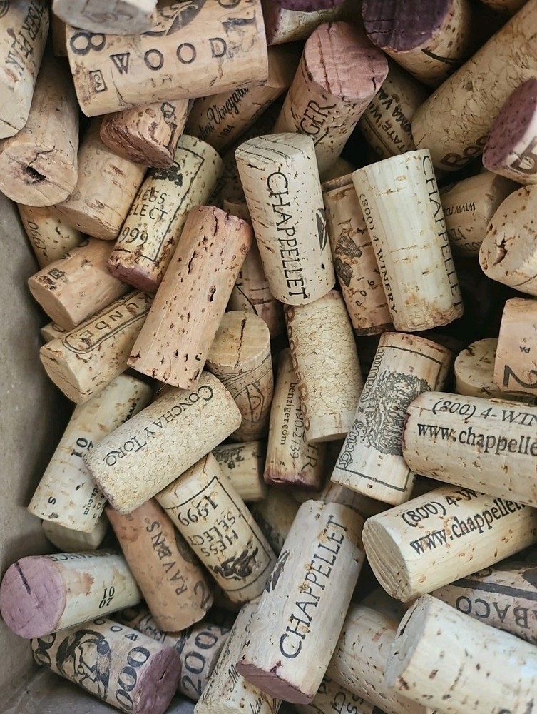 Natural Wine Corks 1480+ Count Used