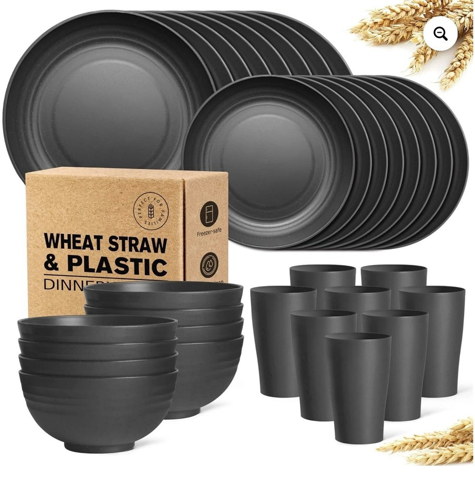 TINANA Wheat Straw Dinnerware Set
