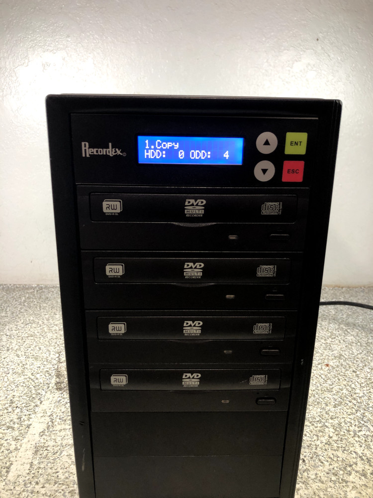 Recordex RX-D3-2844 5 Tray DVD Duplicator (Tested & Working!)
