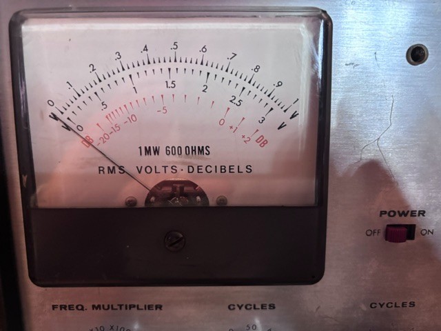 EICO Model 378 Audio Generator Working/Read