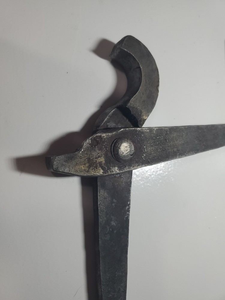 Antique Blacksmith Or Railroad Hand Tool 13 Inches Long