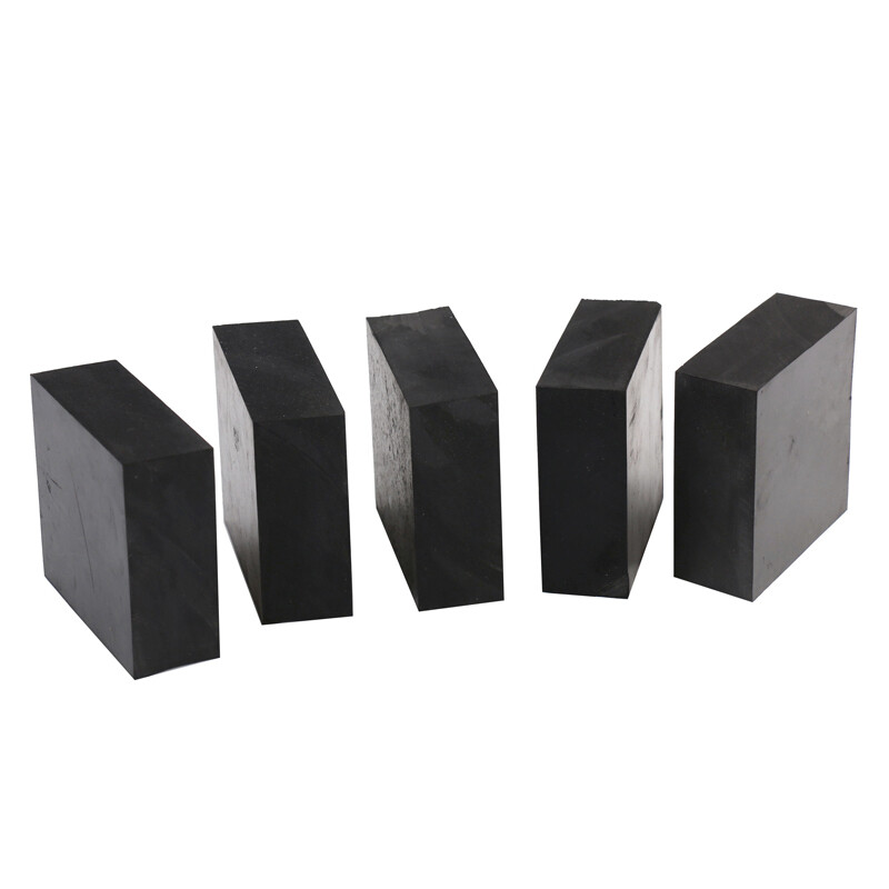 Solid Silicone Square Black Rubber Sheet Lap Block Shock Absorbing Pad Plate