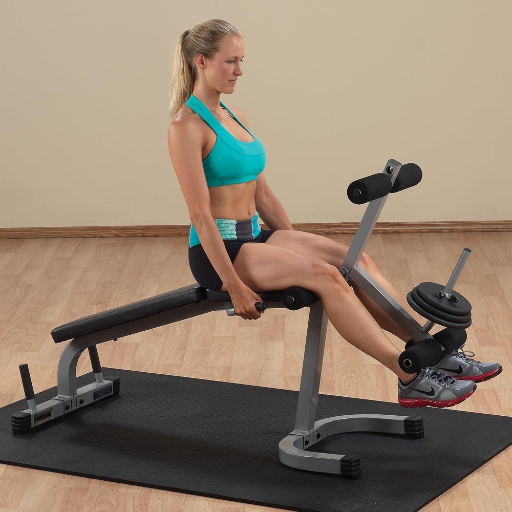 Body-Solid Powerline Leg Curl Leg Extension Machine PLCE165X