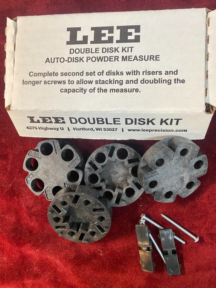 LEE 90195 DOUBLE DISK KIT