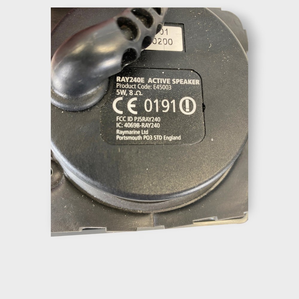 Raymarine RAY240 Series Active Marine Speaker E45003 - Tested - USED