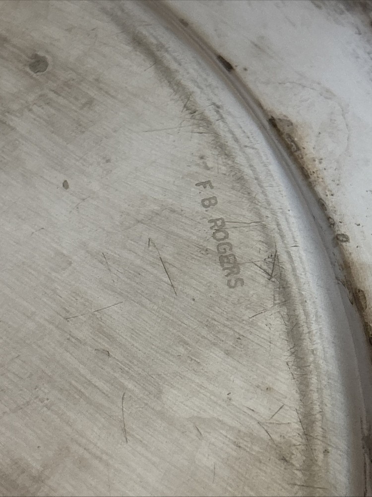 Vintage FB Roger’s Silverplate Tray Platter Cake Plate