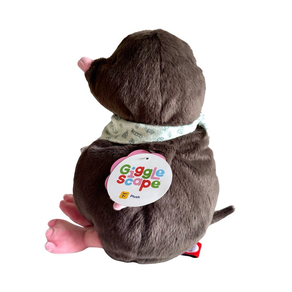 Gigglescape 12” Mole Plush with Scarf and Spear Spring Easter NWT