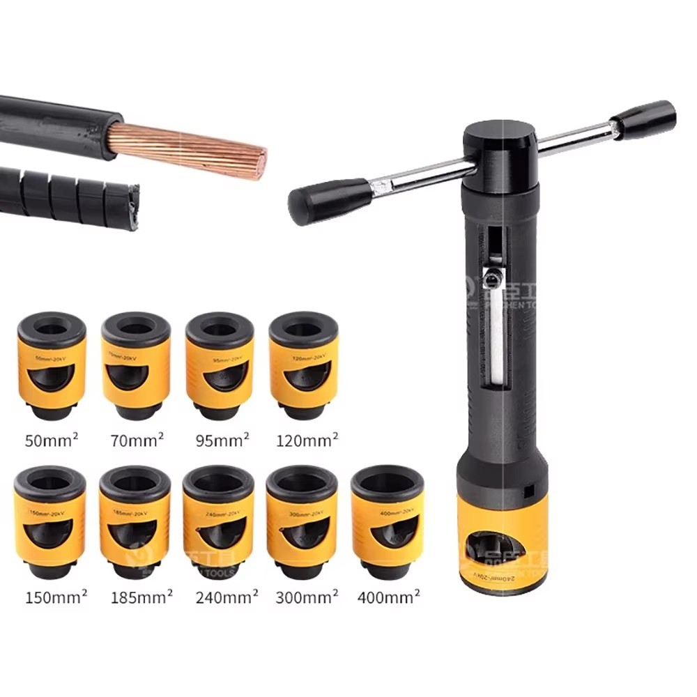 High Voltage Cable Stripper Fast Single-Core Wire Insulation Stripping Machine