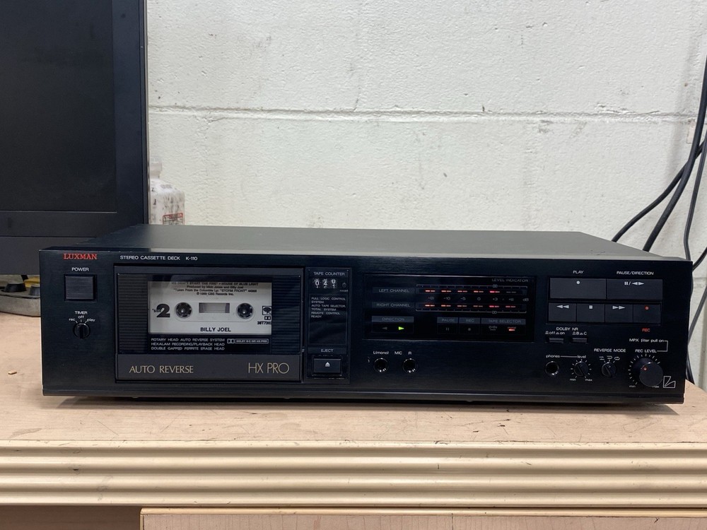 Luxman K-110 Stereo Cassette Deck (SERVICED)