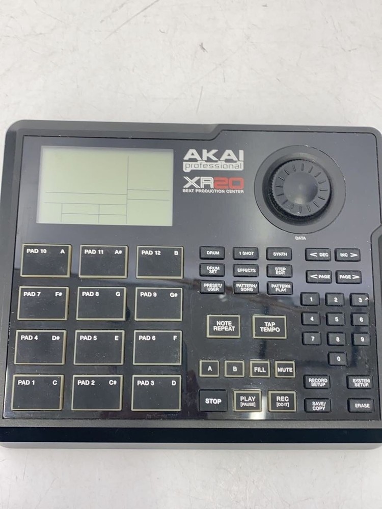 AKAI XR20 Beat Production Drum Machine Sampler Tested Working Japan