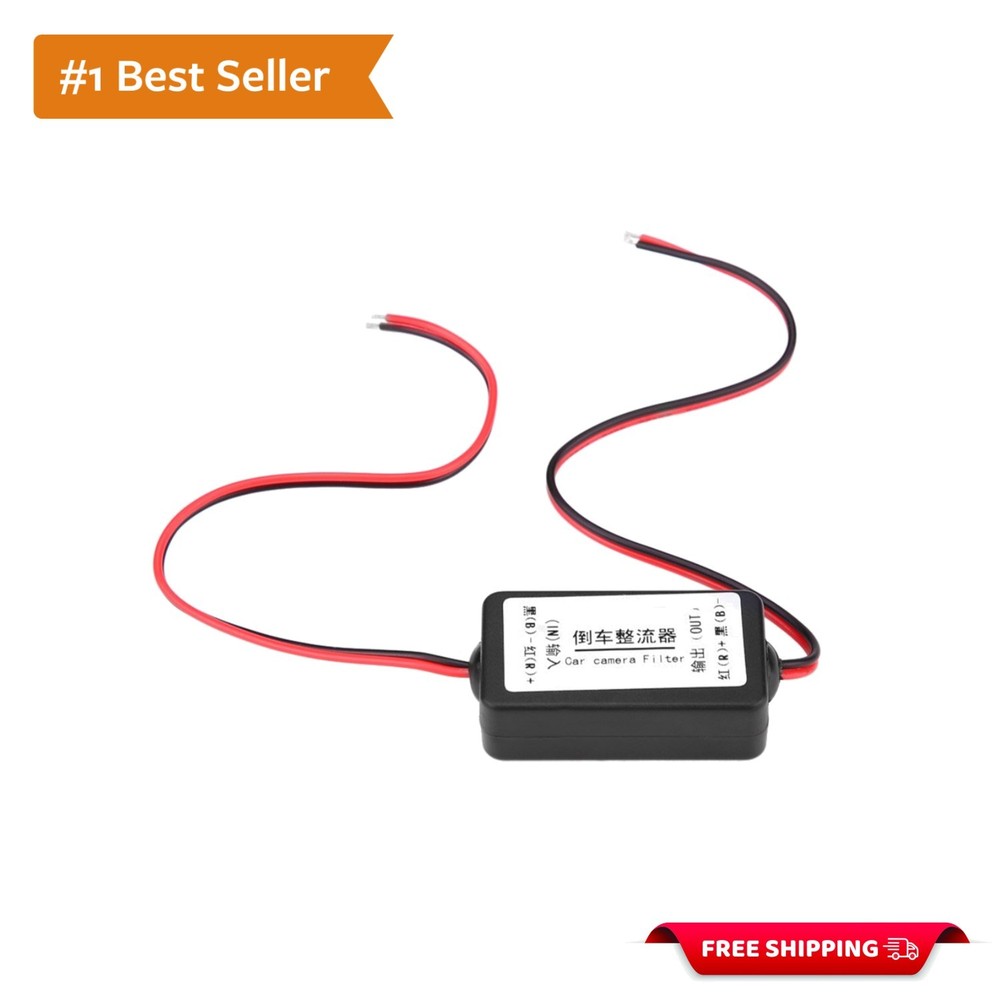 Compact Automatic 12V Power Relay Rectifier for Optimal Rear Camera Performance