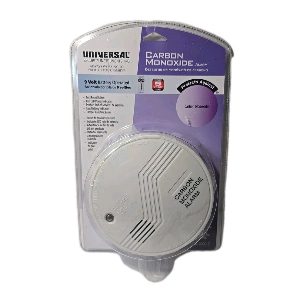Universal Carbon Monoxide Alarm