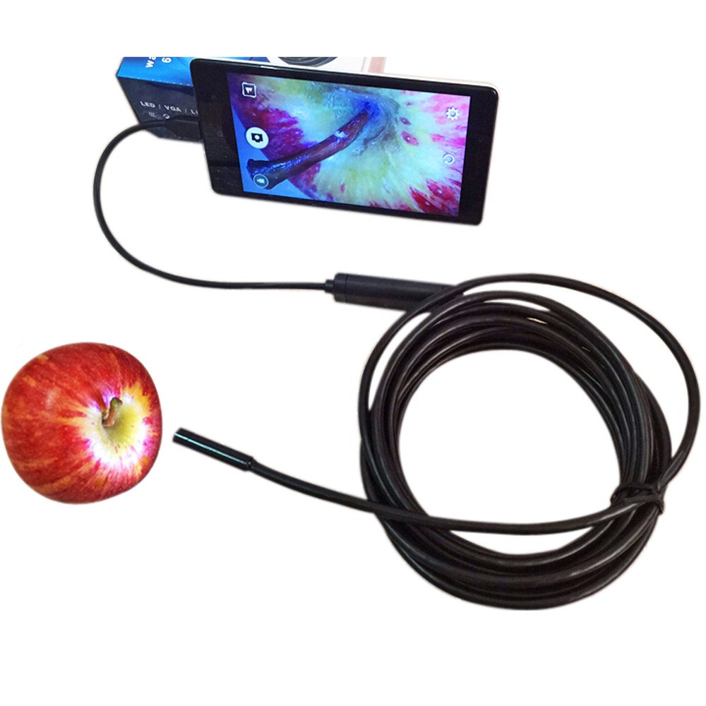 Fit Mobile Phone and Computer Dual-Use Endoscope 5.5MM 2M